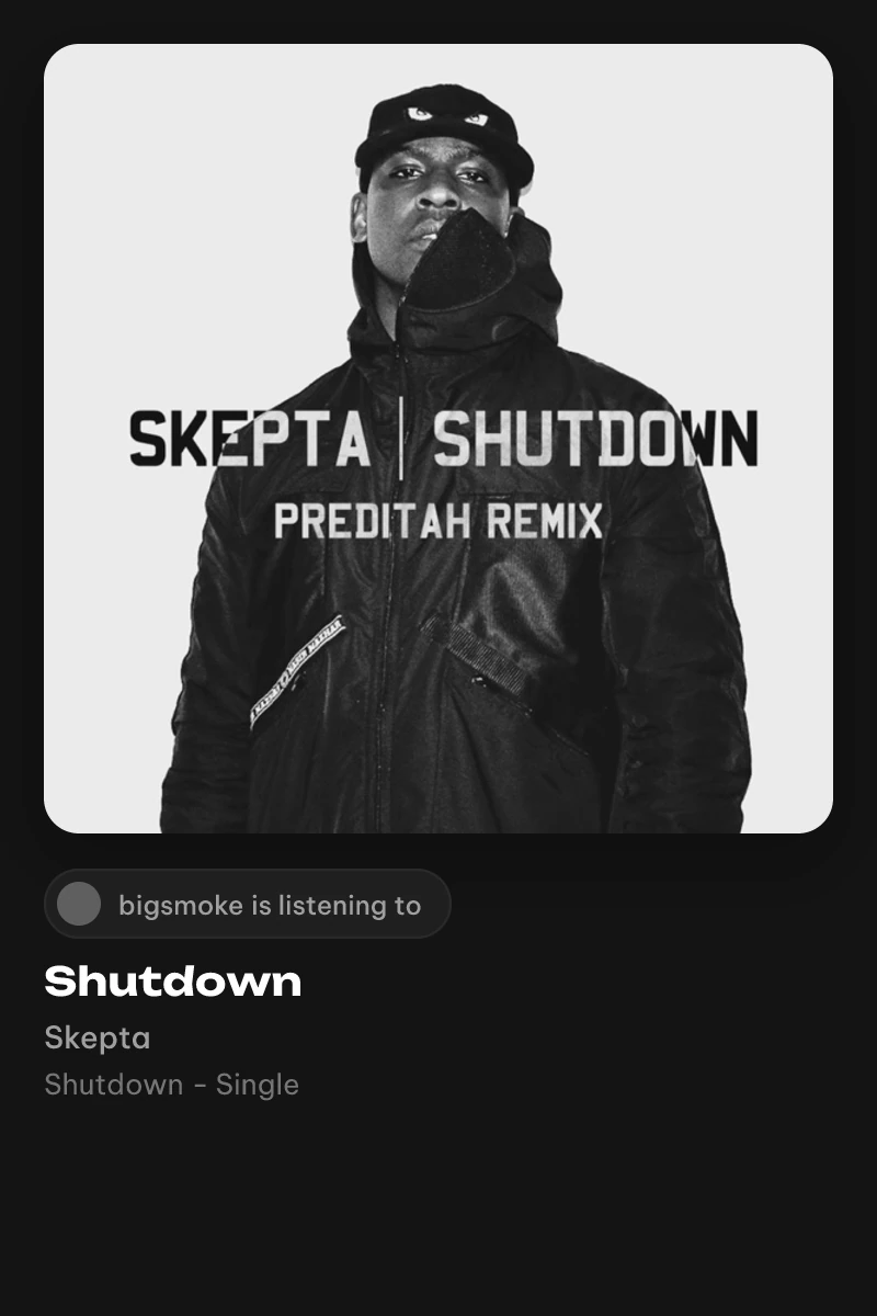 Skepta - Shutdown