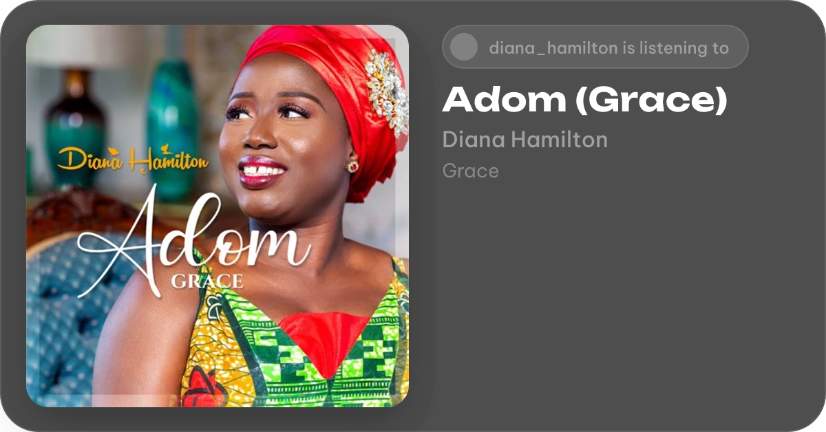 Diana Hamilton - Adom (Grace)