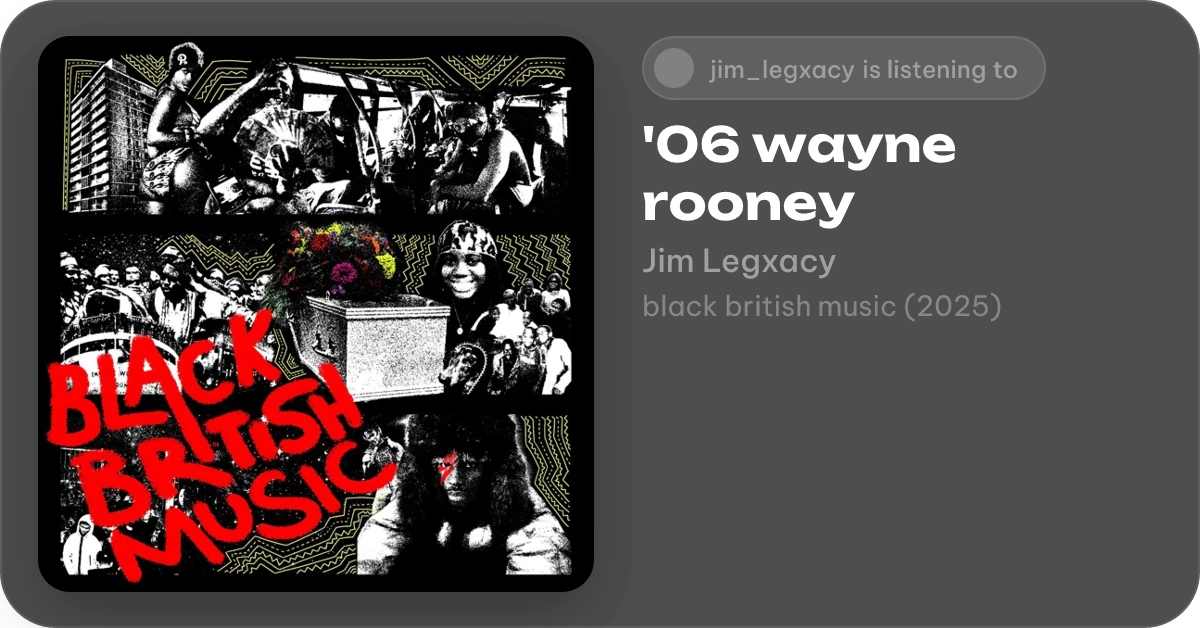 Jim Legxacy - '06 wayne rooney