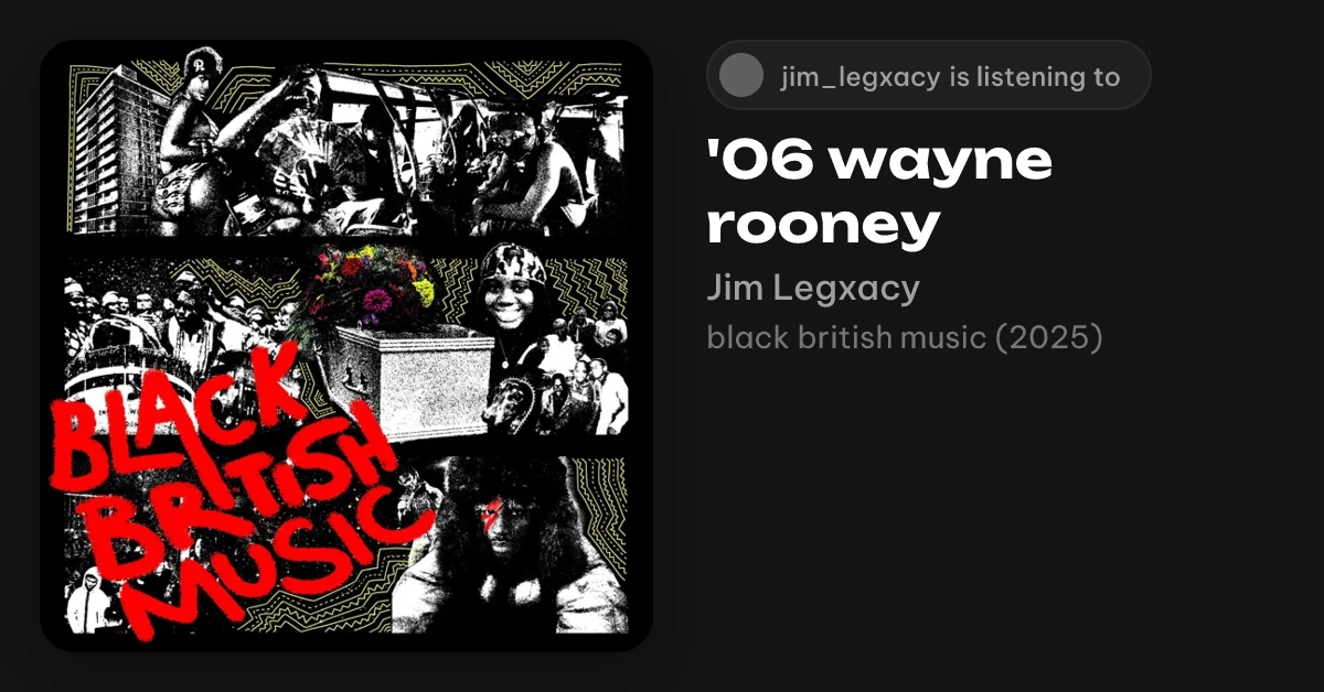 Jim Legxacy - '06 wayne rooney