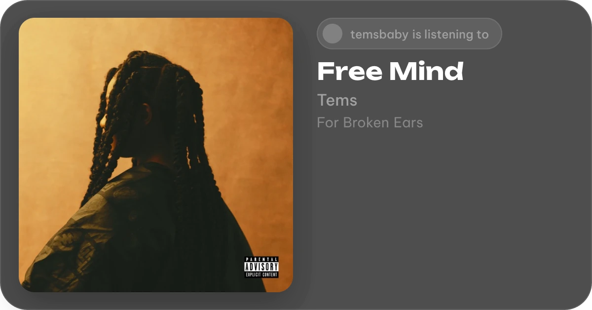 Tems - Free Mind