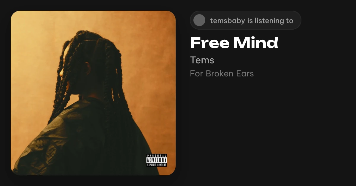 Tems - Free Mind