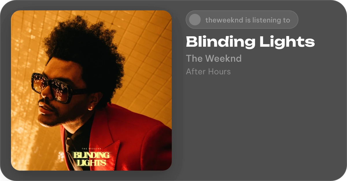 The Weeknd - Blinding Lights